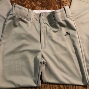 Adidas boys baseball pants L